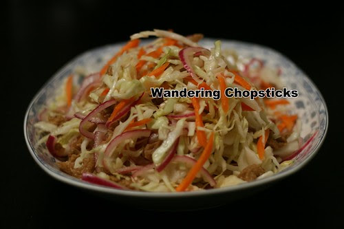 Goi Bap Cai Chay (Vietnamese Vegetarian Cabbage Salad) 1