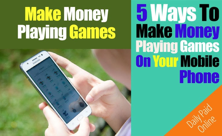 Make money online by playing games in india