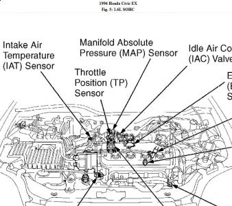 Honda Civic 02 Honda Civic Engine Diagram