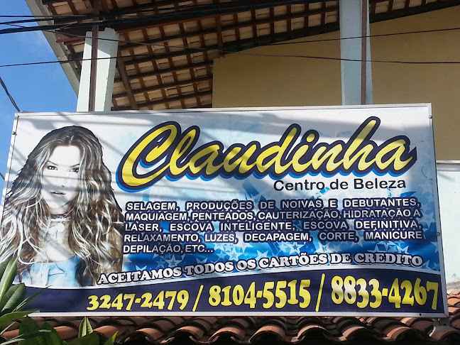 Avaliações sobre Claudinha - Centro de Beleza em Aracaju - Salão de Beleza