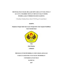 Skripsi Pgsd Ptk Pdf Pejuang Skripsi