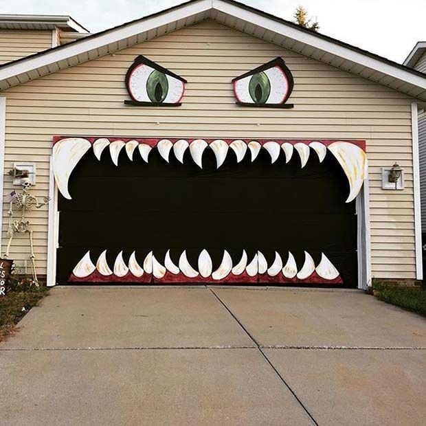 Halloween Decoration Ideas Garage | Home Decorations Ideas