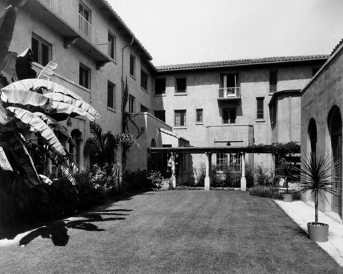 Y.W.C.A. Hollywood Studio Club Courtyard