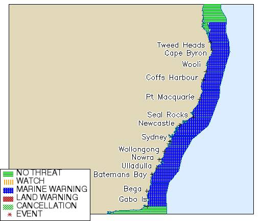 Tsunami warning issued for Illawarra, NSW