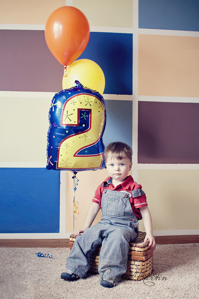 Wyatt Birthday balloons