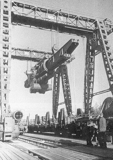 Cañón ferroviario Dora Schwerer Gustav railway gun