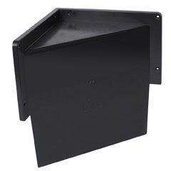 Tile Redi RLCORNER Black Redi Ledge Redi Ledge Corner Shaving ...