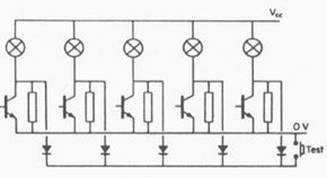 hợp âm-đèn Chạy đèn sợi đốt