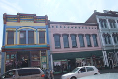 coloured buildings