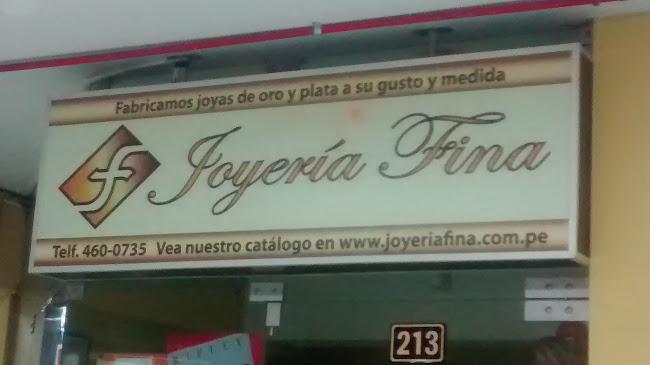 Comentarios y opiniones de Joyería Fina S.A.C.