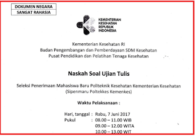 Kunci Jawaban Tes Ujian Mandiri Poltekes Bandung Bahas Soal