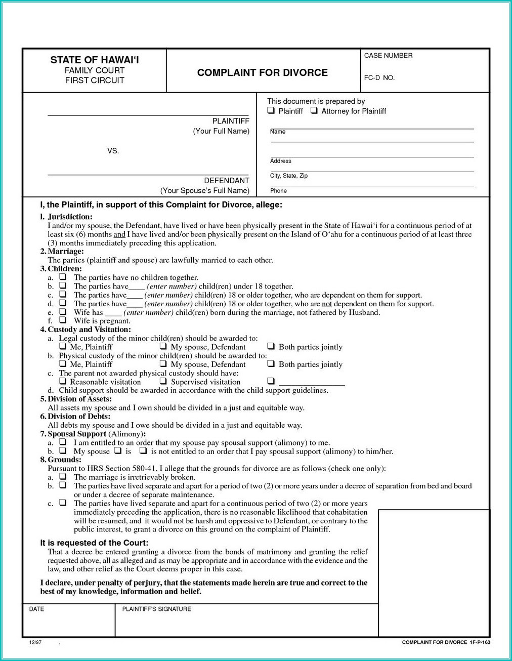 texas uncontested divorce forms form resume examples