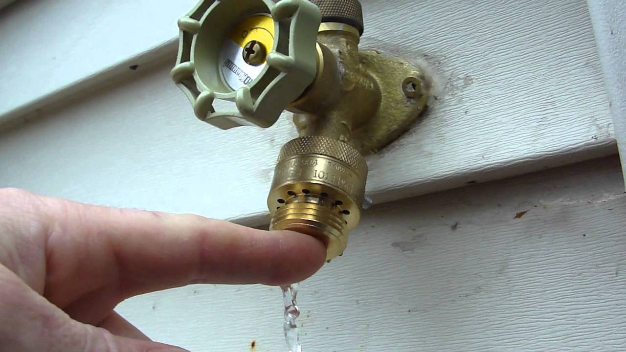 Exterior Faucet Leak Homebase Wallpaper