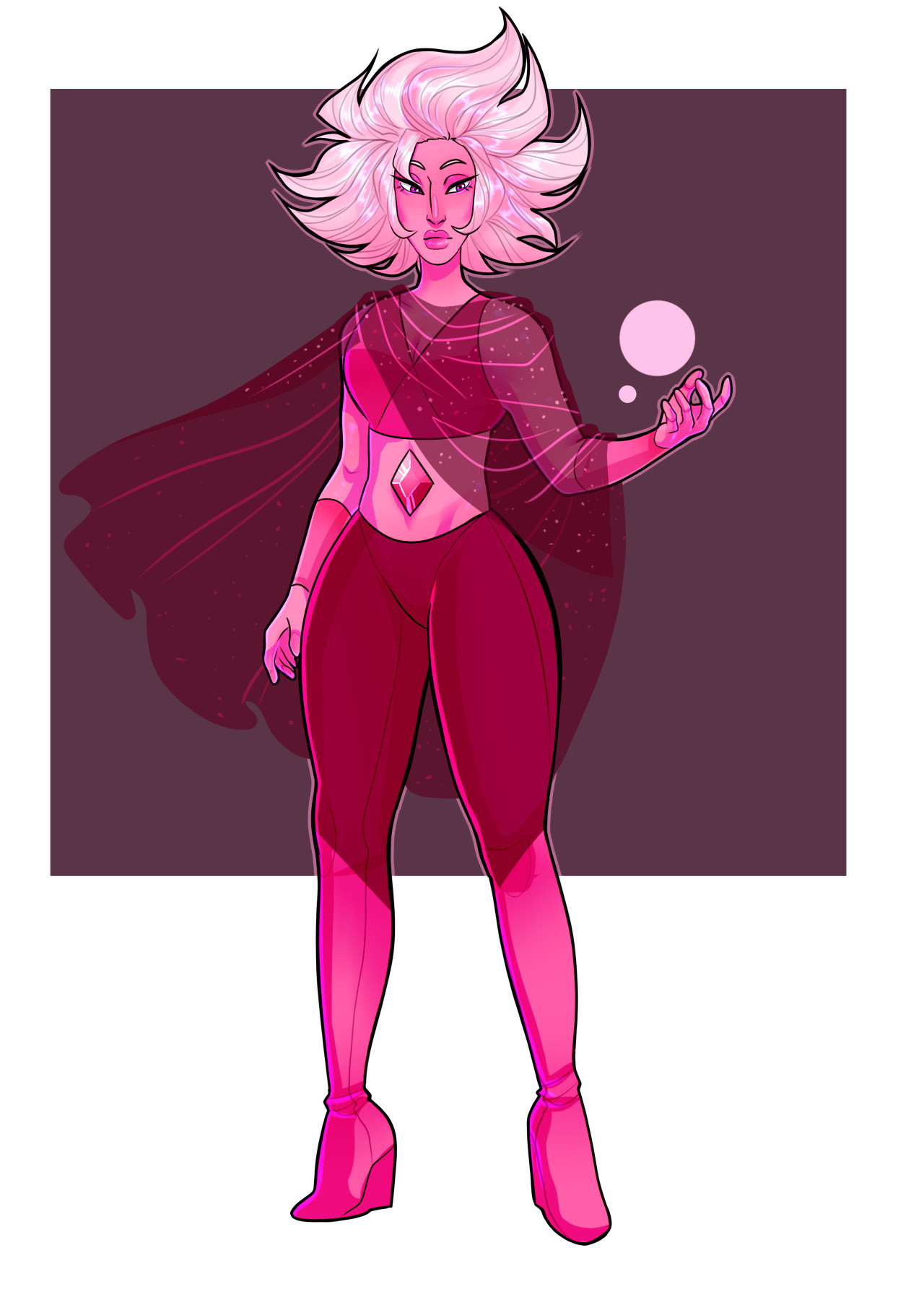 My Patrons requested my personal take on what Pink Diamond would look like(based on her mural, and if she wasn’t already an existing character LOL)
Patreon | Commissions