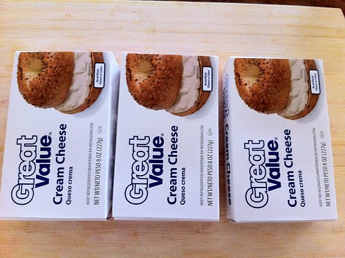 3 Packs of Cream Cheese