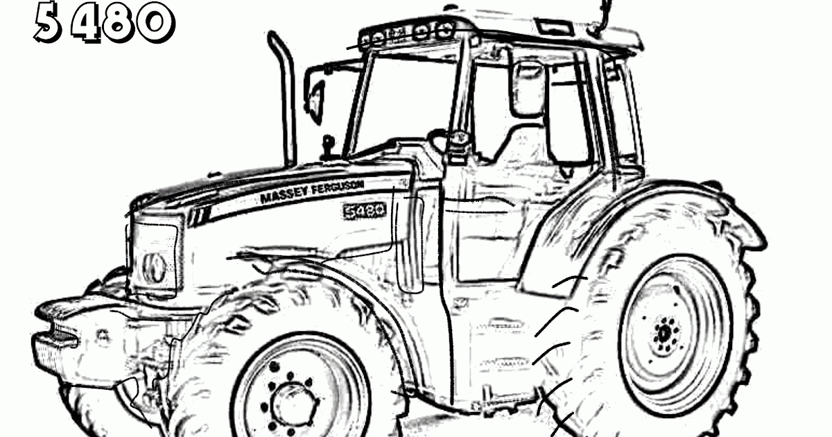 malvorlagen trecker gratis  traktor  trecker