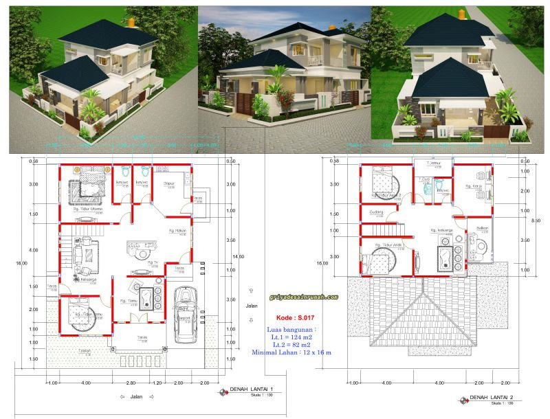 Rumah Mewah 2 Lantai Hook Lebar 12 Meter Jasa Desain Rumah Rumah Mewah 2 Lantai Hook Lebar 12 Meter Jasa Desain Rumah