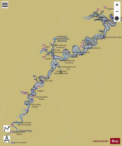 Map Of Raystown Lake | Zip Code Map