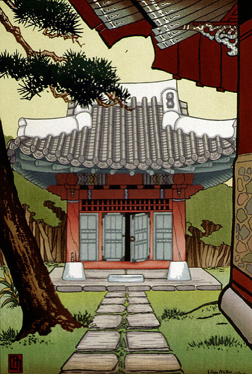 A Korean Shrine A Korean Shrine
