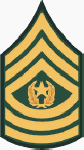 Command Sgt Major insignia