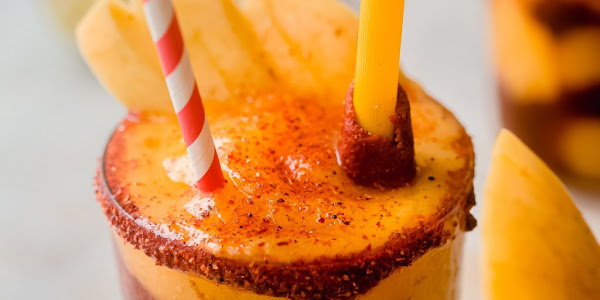 Chamoyadas Recipe - How to Make Mexican Mango Smoothie