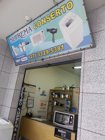 Suprema conserto de chapinha de cabelo, secador de cabelo, microondas, maquina de lavar, Autorizada