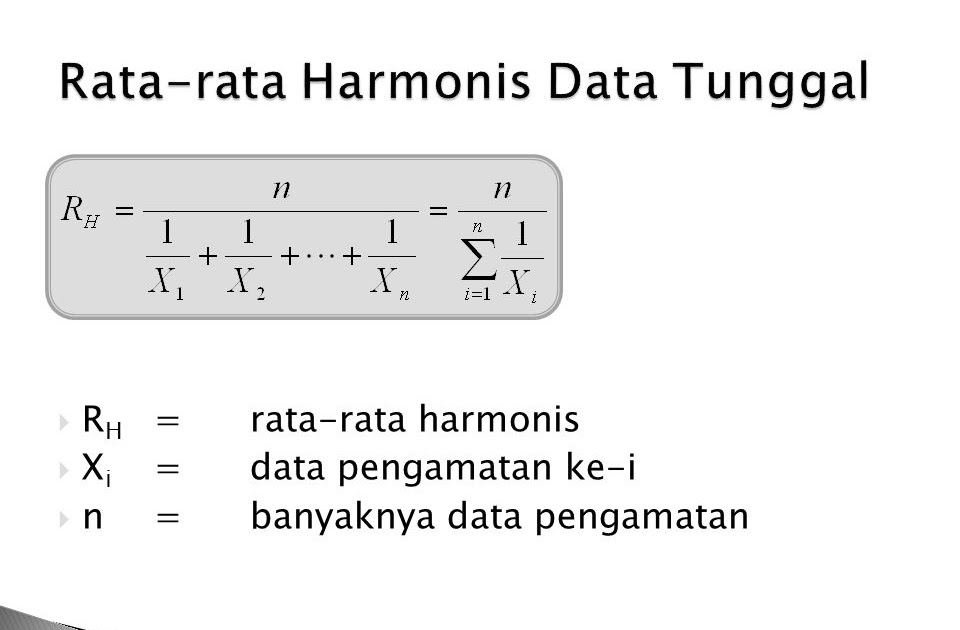 Cara mencari rata rata data kelompok