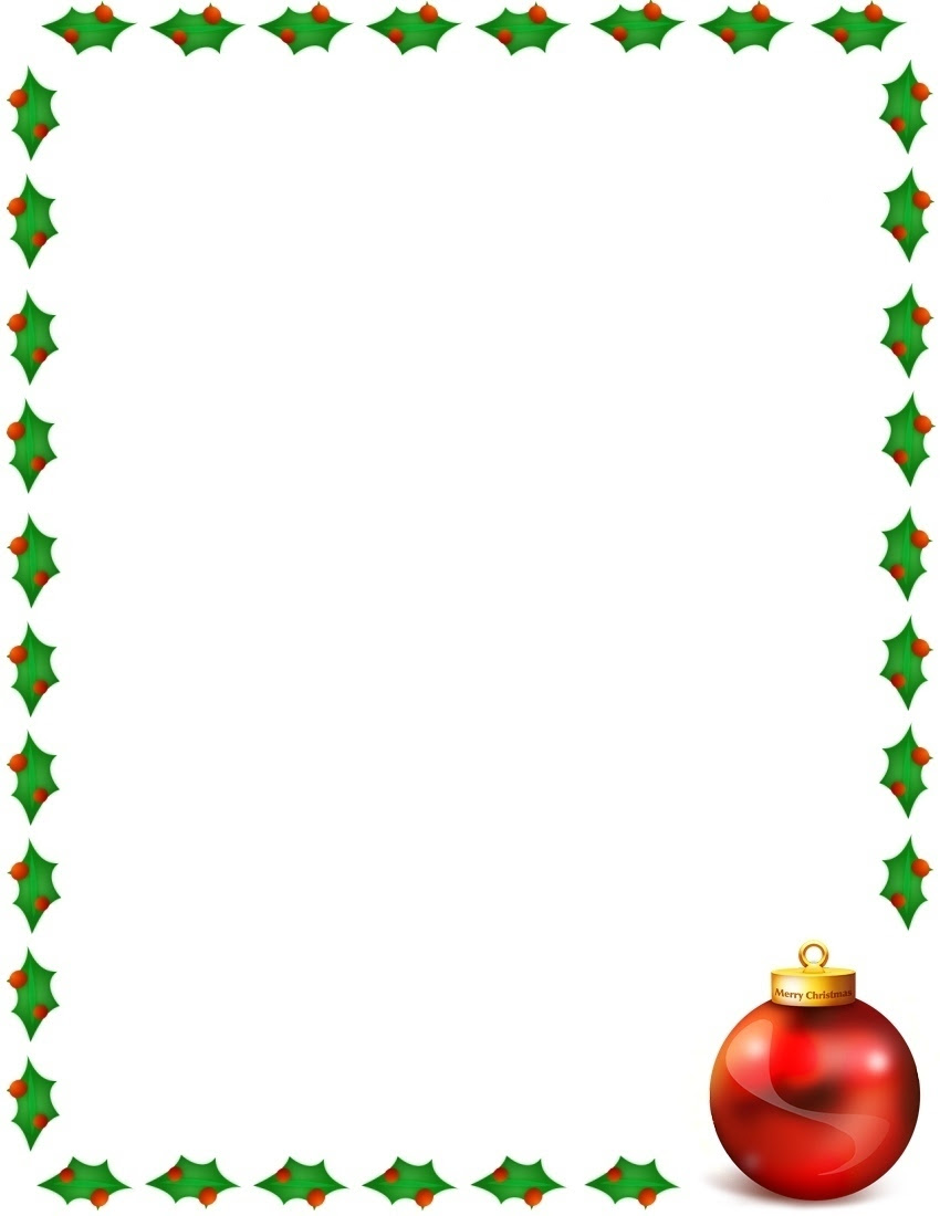 Images Of Microsoft Clip Art Christmas Border Within Christmas Border Word Template