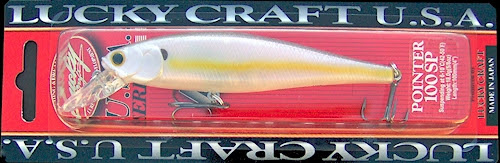 BassdozerStore.com: Lucky Craft Pointer 100 & 100 DD ~ Suspending Jerkbaits