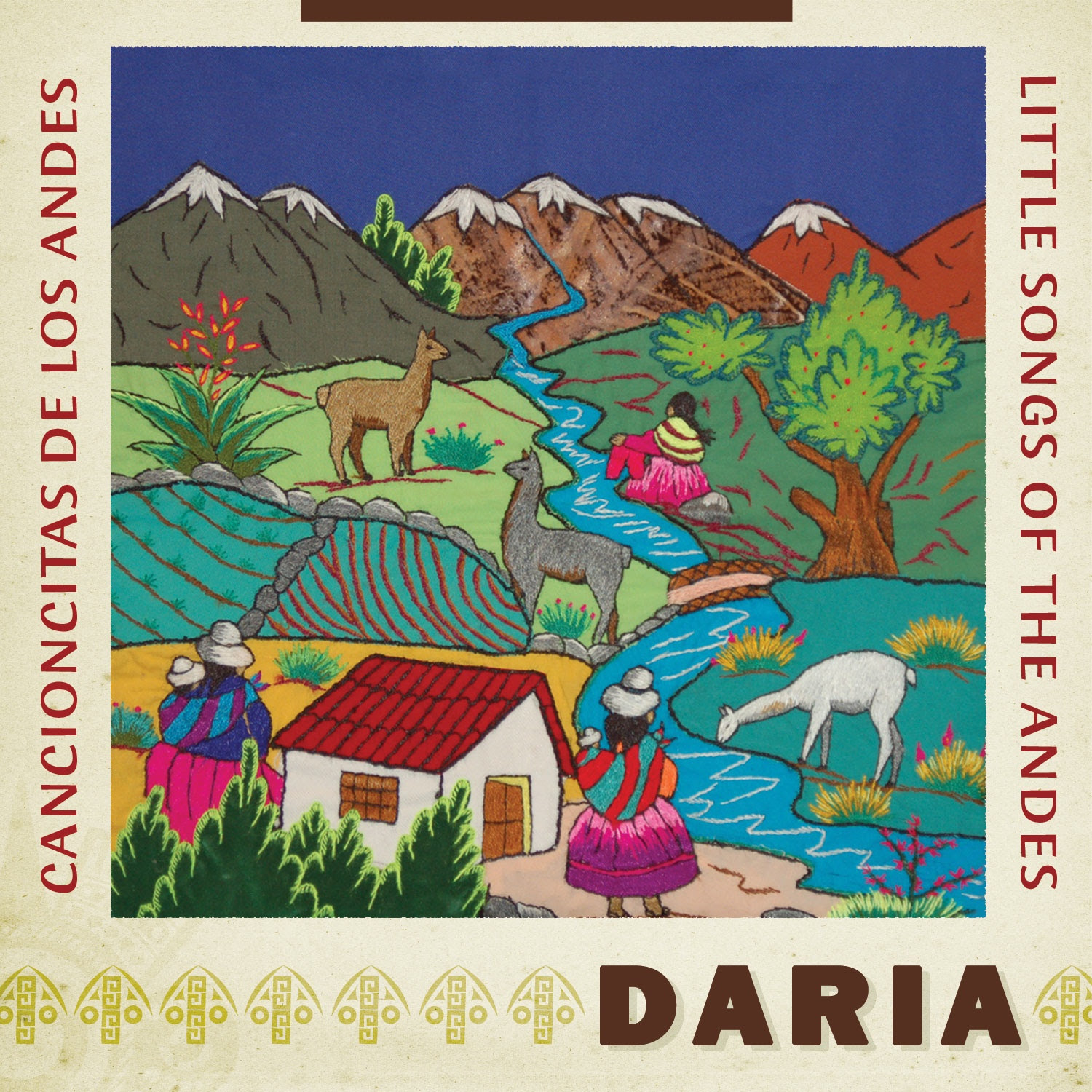 DARIA_Cancioncitas CD Cover - Hispanic Heritage Month Blog Hop