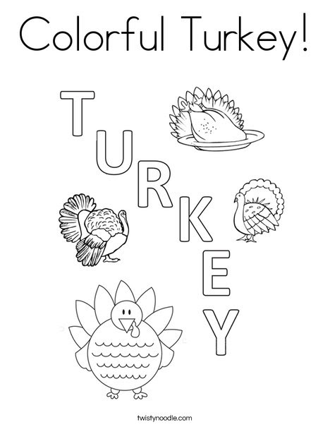 is for turkey coloring page twisty noodle  furosemide