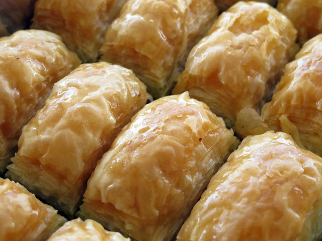 Baklavas, directly from Istanbul