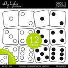 Dice {Graphics for Commercial Use}