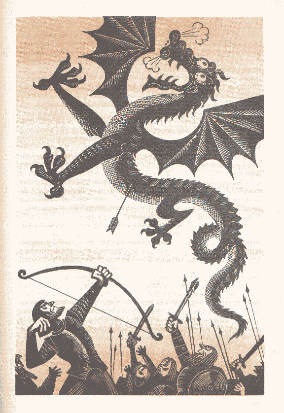 Mikhail Belomlinskiy -  J.R.R Tolkien's "The Hobbit" Illustrations 5