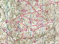  Maps from WOC training in France