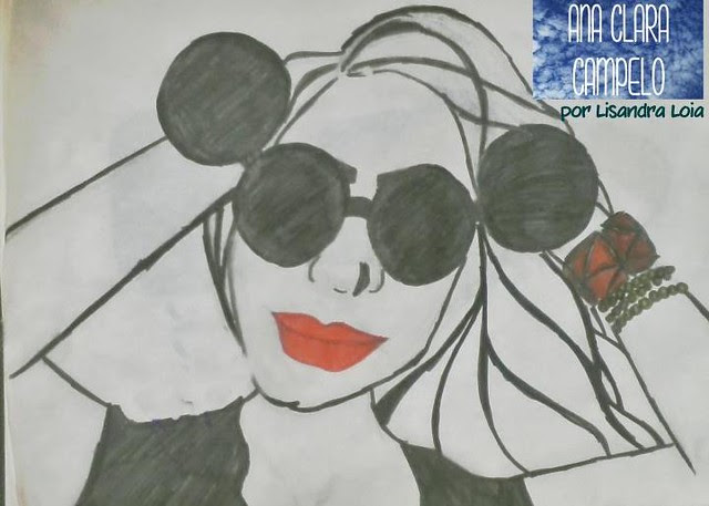 Ana Clara Campelo -Desenho por Lisandra Loia