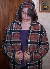 fleece modelled front moody