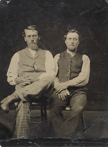 Two men, ca. 1856-1900.