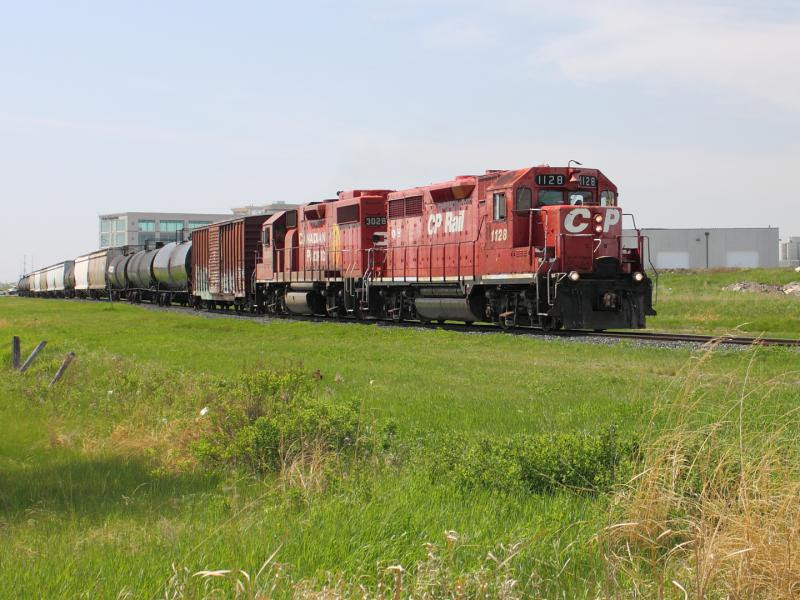 CP 1128 and 3028 in Winnipeg