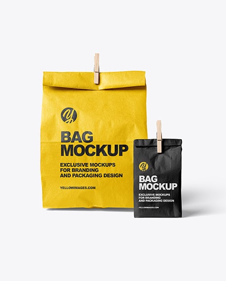 Download Blank Coffee Packaging Mockup Yellowimages