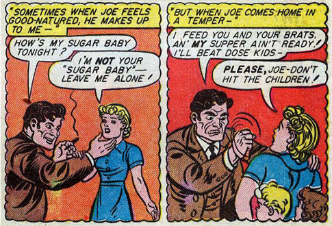 'One of these days, Alice...POW! Right to the moon!' Sensation Comics #38