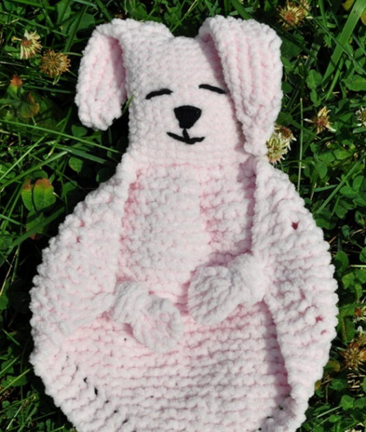 Demi Knits: Lion Brand Yarn "Bunny Blanket Buddy" (Knit ...
