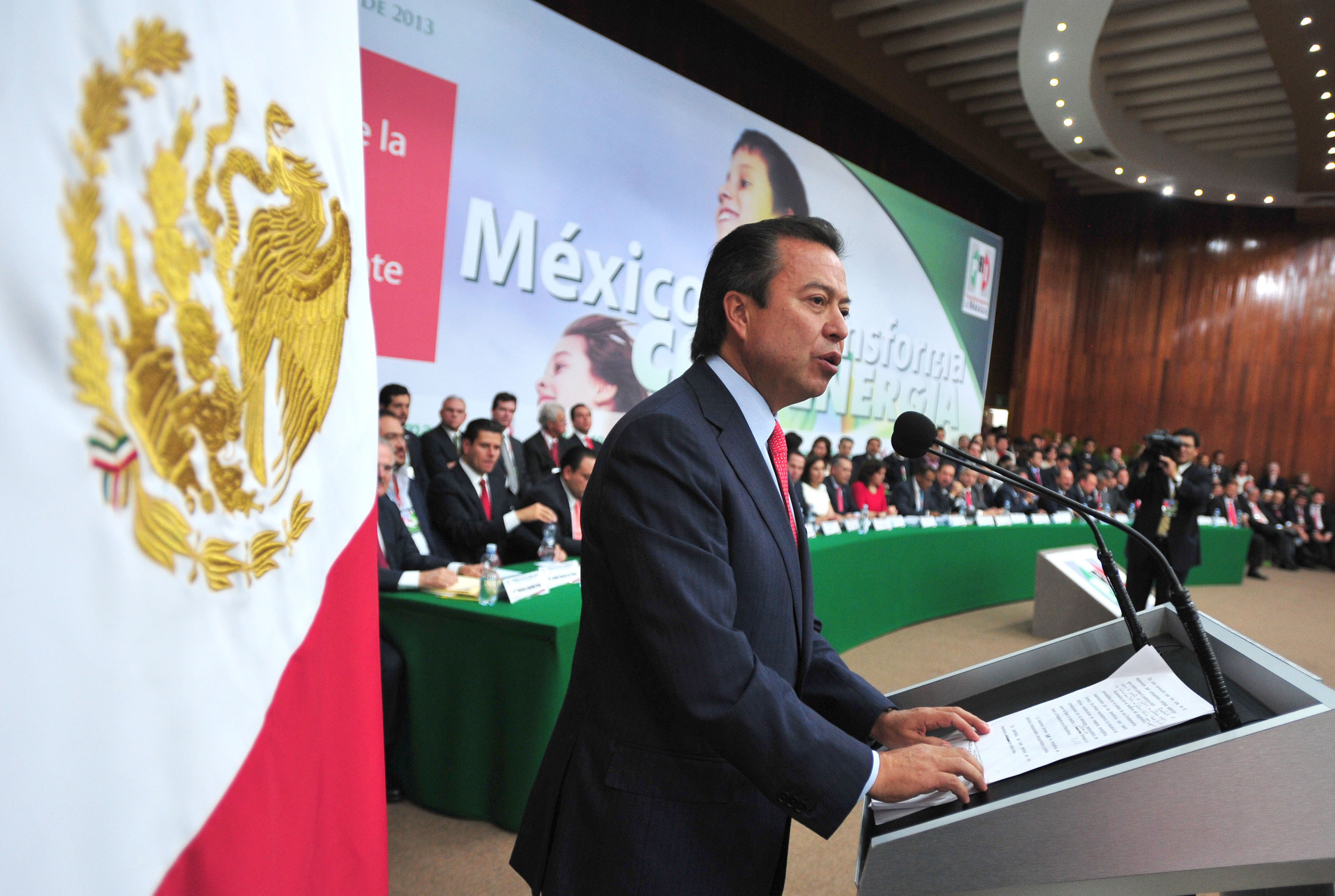 INTERVENCIÓN DEL DR. CÉSAR CAMACHO, PRESIDENTE DEL PRI, EN LA SESIÓN DE LA COMISIÓN POLÍTICA PERMANENTE, EN RESPALDO A LA REFORMA ENERGÉTICA