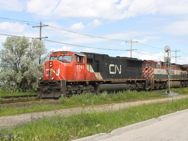 CN 5741 in Winnipeg