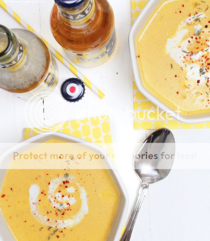 Gelbe Linsen-Karotten-Suppe | whatinaloves.com Bionade