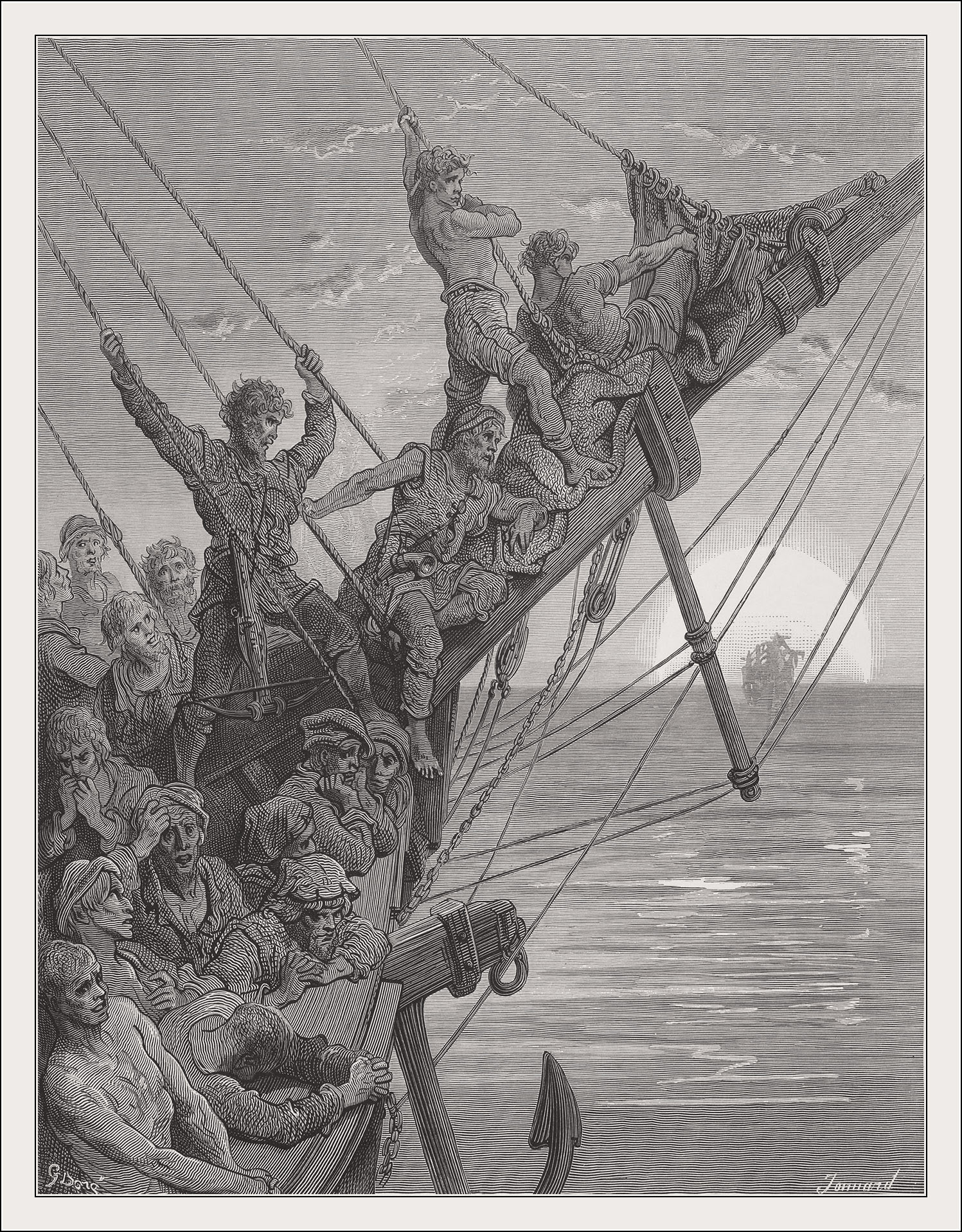 Gustave Doré, Rime of the ancient mariner