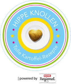 Badge Event Hippe Knollen Kartoffelrezepte GourmetGuerilla