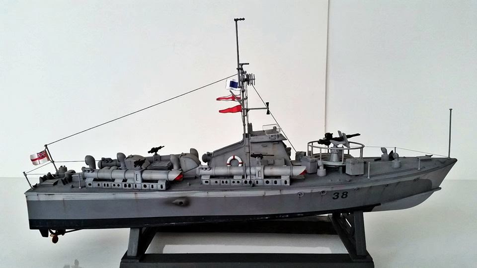 miniafv: Airfix 1/72 British Vosper Motor Torpedo Boat (by Barış Acar)