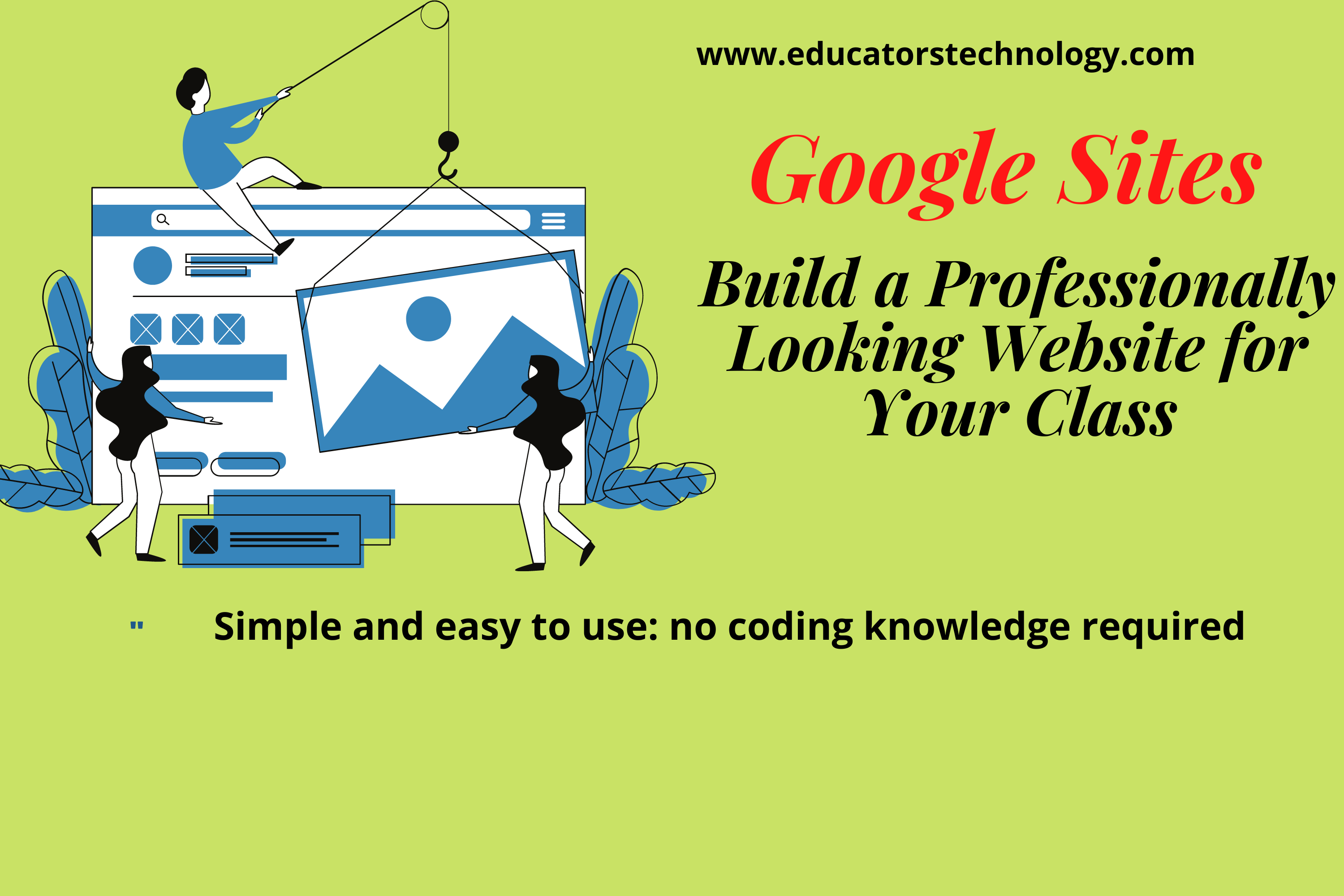 Google Sites tutorial for teachers