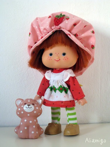 Tarta de Fresa y su gato Natilla / Strawberry Shortcake & Custard